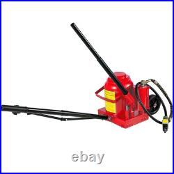 Air Hydraulic Bottle Jack 50 Ton Manual 110231lb Heavy Duty Auto Truck RV