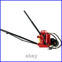 Air Hydraulic Bottle Jack 50 Ton Manual 110231lb Heavy Duty Auto Truck RV