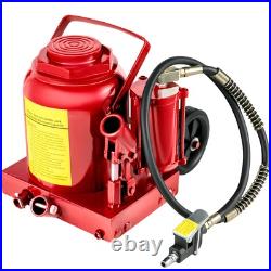 Air Hydraulic Bottle Jack 50 Ton Manual 110231lb Heavy Duty Auto Truck RV
