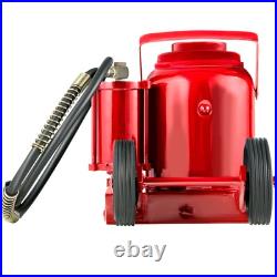 Air Hydraulic Bottle Jack 50 Ton Manual 110231lb Heavy Duty Auto Truck RV