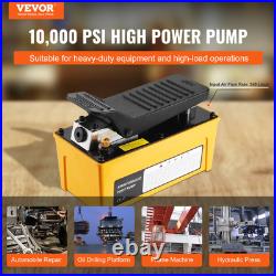 Air Hydraulic Pump Air Actuated Foot Pump, 10, Heavy-Duty Frame Machine Pump