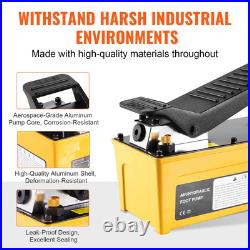 Air Hydraulic Pump Air Actuated Foot Pump, 10, Heavy-Duty Frame Machine Pump