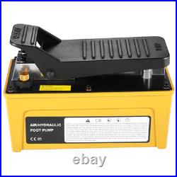 Air Hydraulic Pump Air Actuated Foot Pump, 10, Heavy-Duty Frame Machine Pump
