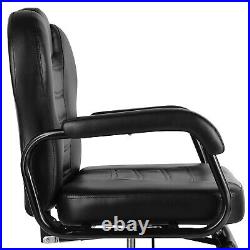 All Purpose Black Heavy Duty Hydraulic Recline Barber Chair Beauty Salon Styling