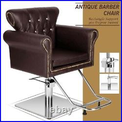 All Purpose Classic Hydraulic Barber Chair Salon Spa Beauty Equipment Heavy Duty