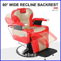 All Purpose Electric Recliner Barber Chair Heavy Duty Hydraulic Salon Spa Beauty