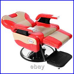 All Purpose Electric Recliner Barber Chair Heavy Duty Hydraulic Salon Spa Beauty