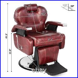 All Purpose Heavy Duty Hydraulic Barber Chair Recliner Salon Beauty Equipment