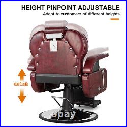 All Purpose Heavy Duty Hydraulic Barber Chair Recliner Salon Beauty Equipment