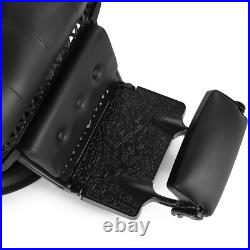 All Purpose Heavy Duty Hydraulic Black Recliner Barber Chair Beauty Salon Spa