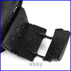 All Purpose Heavy Duty Hydraulic Black Recliner Barber Chair Beauty Salon Spa