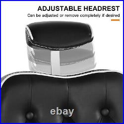 All Purpose Heavy Duty Hydraulic Black Recliner Barber Chair Salon Spa Beauty