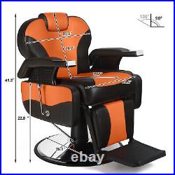 All Purpose Heavy Duty Hydraulic Recliner Barber Chair Salon Shampoo Equipment