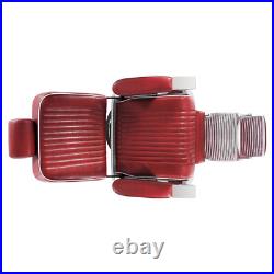 All Purpose Heavy Duty Hydraulic Red Recliner Barber Chair Salon Spa Beauty