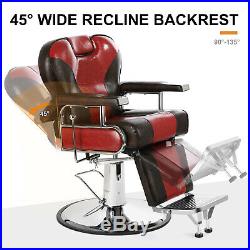 All Purpose Heavy Duty Recline Barber Chair Hydraulic Salon Shampoo Equipment