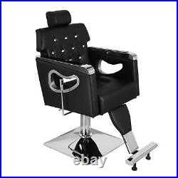 All Purpose Heavy Duty Vintage Hydraulic Recline Barber Chair Salon Beauty Chair