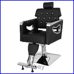 All Purpose Heavy Duty Vintage Hydraulic Recline Barber Chair Salon Beauty Chair