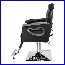 All Purpose Heavy Duty Vintage Hydraulic Recline Barber Chair Salon Beauty Chair