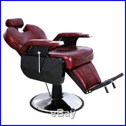 All Purpose Hydraulic Reclining Barber Chair Salon Stylist Heavy Duty Equipment