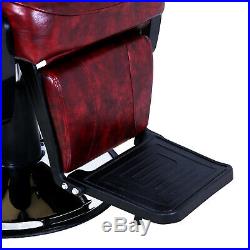 All Purpose Hydraulic Reclining Barber Chair Salon Stylist Heavy Duty Equipment