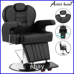 All Purpose Recline Barber Chair Heavy Duty Hydraulic Salon Spa Beauty Equipment