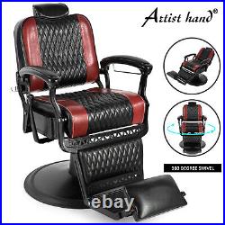 All Purpose Recline Hydraulic Barber Chair Heavy Duty Salon Beauty Spa Equipment