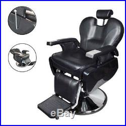 All Purpose Recline Hydraulic Barber Chair Heavy Duty Salon Spa Beauty Black