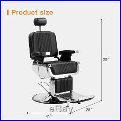 All Purpose Recline Hydraulic Barber Chair Heavy Duty Salon Spa Beauty Equipment