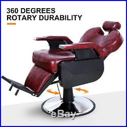 All Purpose Salon Barber Chair Premium Heavy Duty Hydraulic Recliner Spa Styling