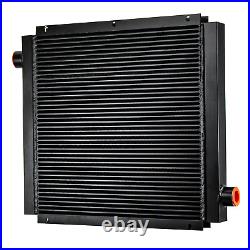 Aluminum Mobile Hydraulic Oil Cooler Heavy Duty Industrial 0-120GPM, 90HP 250psi