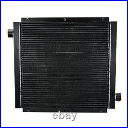 Aluminum Mobile Hydraulic Oil Cooler Heavy Duty Industrial 0-120GPM 90HP BK