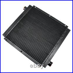Aluminum Mobile Hydraulic Oil Cooler Heavy Duty Industrial 0-120GPM 90HP BK