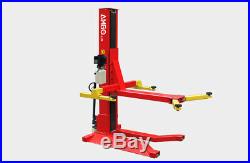 Amgo Hydraulics Sml-6 Portable Single Post Car Truck Lift 6000 Lb. Capacity