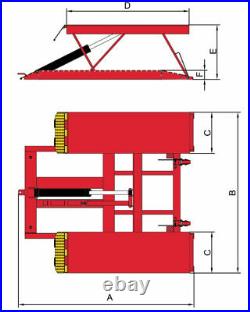 Amgo Model Lro-6 Low Rise Personal/commercial Auto Lift 6,000 Lb. Cap