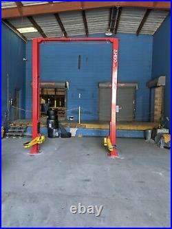 Amgo Model Oh-10 Commercial Car/truck Lift 10,000 Lb. Capacity