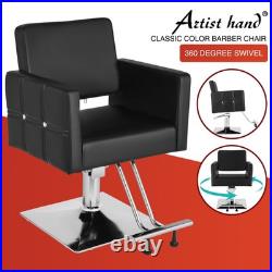 Artist Hand Heavy Duty Hydraulic Barber Chair Salon Beauty Spa 360° Hair Styling
