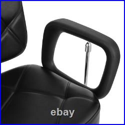 Artist Hand Left Handed Heavy Duty Hydraulic Recliner Barber Chair Stylist Salon