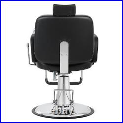 Artist Hand Left Handed Heavy Duty Hydraulic Recliner Barber Chair Stylist Salon