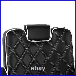 Artist hand Vintage Heavy Duty Hydraulic Recline Barber Chair Salon Beauty Black Artist hand Vintage Heavy Duty Hydraulic Recline Barber Chair Salon Beauty Black