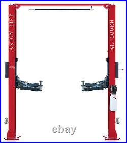 Aston 2 post car lift 10,000lb two post auto ift SINGLE LOCK RELEASE High-End