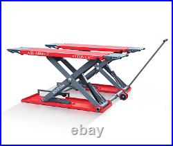 Aston 8000lb Car Scissor Lift Mid Rise Electric Lock ReleaseLifting Heigh 47