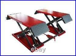 Aston 8000lb Car Scissor Lift Mid Rise Electric Lock ReleaseLifting Heigh 47