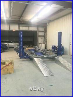 Auto Body Frame Machine 22 Foot Long Multi Level Working Heights Best Quality