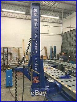 Auto Body Frame Machine 22 Foot Long Multi Level Working Heights Best Quality