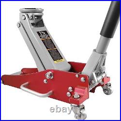 BIG RED Torin Hydraulic Steel Racing Floor Jack Dual Pump, 1.5 Ton