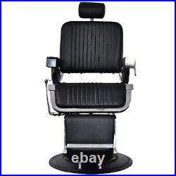 BarberPub All Purpose Heavy Duty Vintage Hydraulic Recline Spa Barber Chair 2008