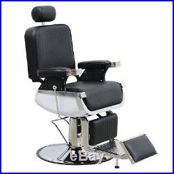 BarberPub Barber Chair Heavy Duty Hydraulic Recliner Salon Beauty Equipment 8740