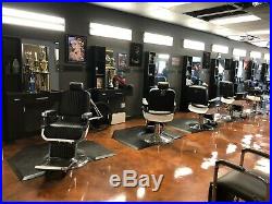 BarberPub Barber Chair Heavy Duty Hydraulic Recliner Salon Beauty Equipment 8740