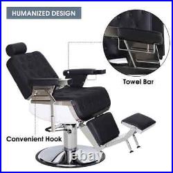 BarberPub Classic Modern Luxury Barber Chair Heavy Duty Hydraulic 3833