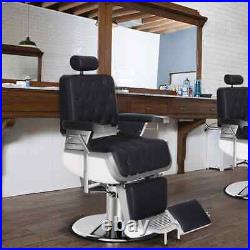 BarberPub Classic Modern Luxury Barber Chair Heavy Duty Hydraulic 3833